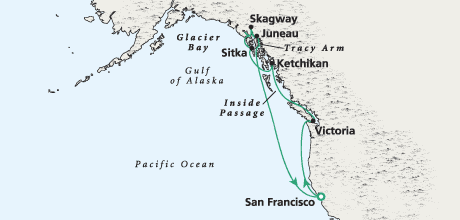 Northwest Wonders 5114  Cruise Crystal Harmony Crystal Cruises