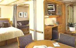 Seadream Yacht Club Cruises: Commodore Club Suite