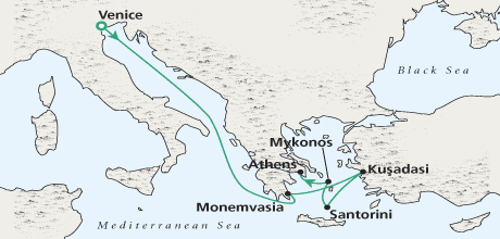 Venice to Athens