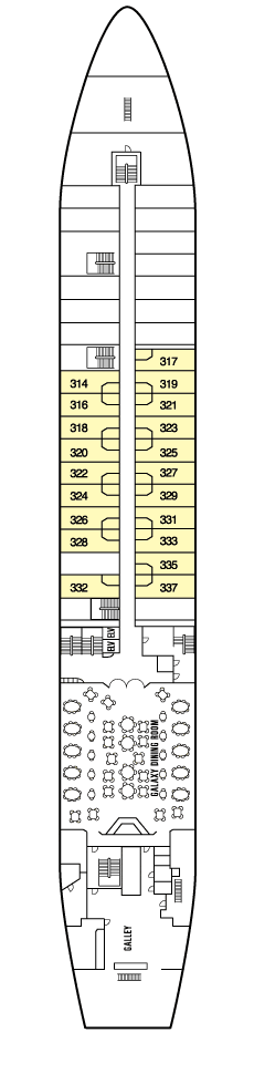 Deluxe Cruises Deck GALAXY